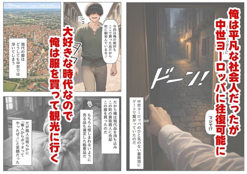 中世ヨーロッパに俺が転移したら、エロすぎた史実の話 その1の【無料エロ同人】サンプル - No.1