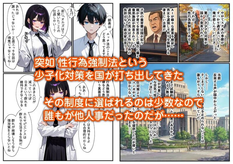 俺をモルモットくんと呼ぶクールな先輩 実はドMで種付け懇願を連呼してきたのmomongaより読みやすいカット割り - 3