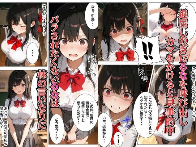 生徒会長の裏垢特定したから脅して肉便器にしてメス堕ちさせた話をhentaiより安全に無料試し読み (No.2)